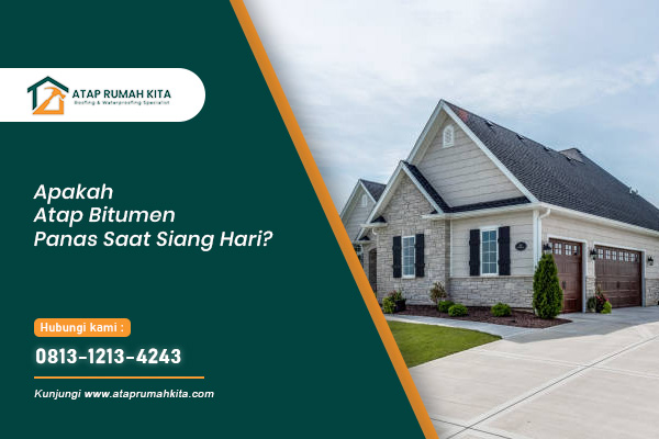 apakah atap bitumen panas
