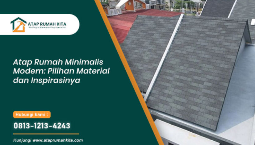atap rumah minimalis